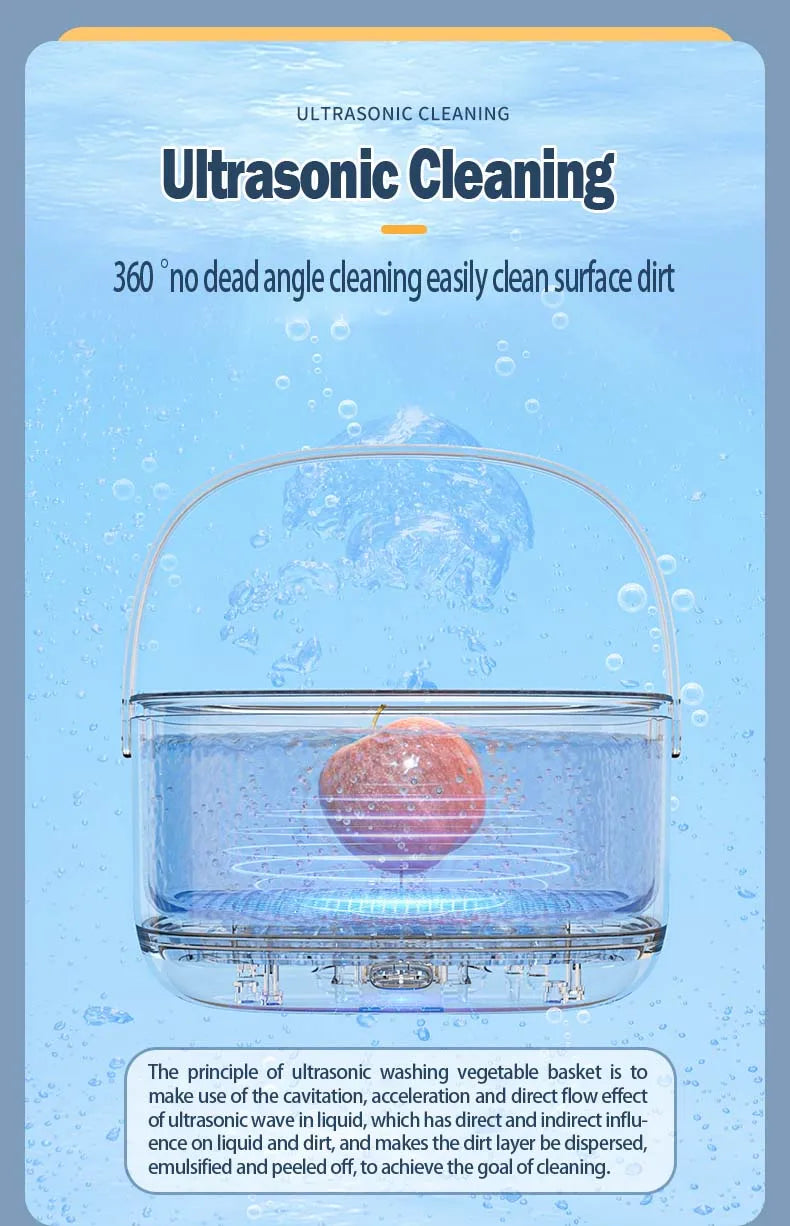 PureFresh™ Ultrasonic Produce Cleaner