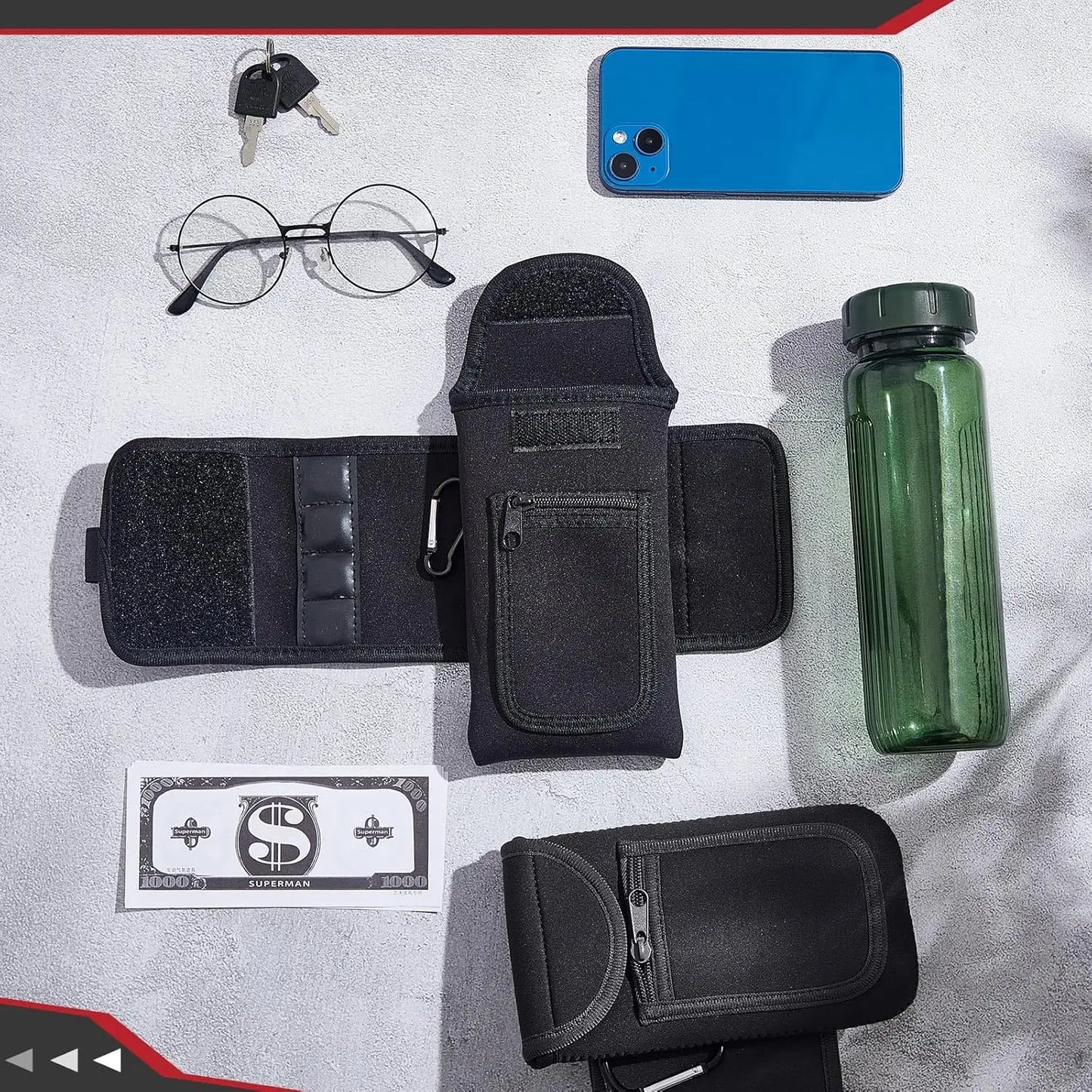 Magnetic Water Bottle Holder™