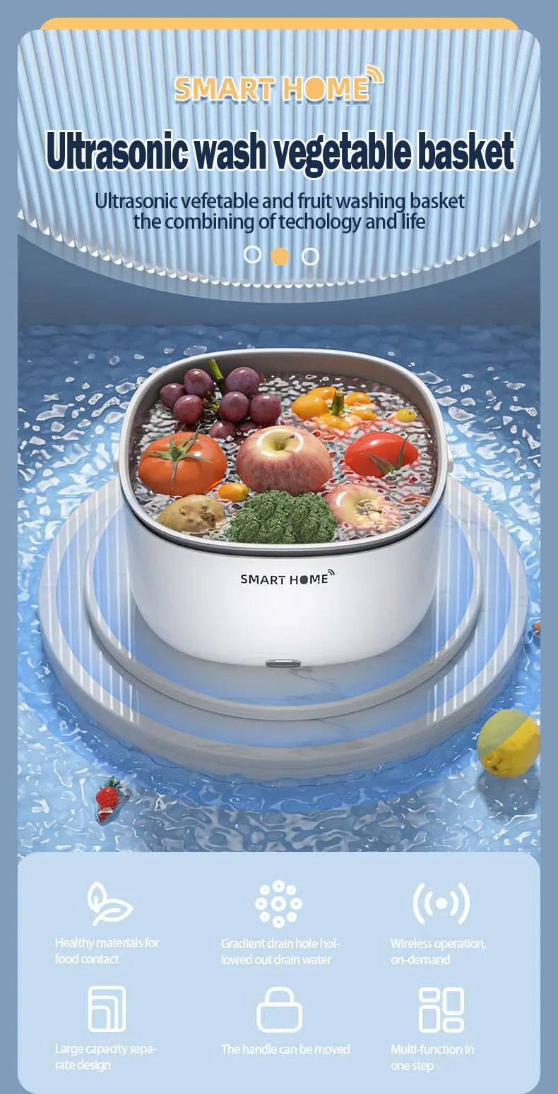 PureFresh™ Ultrasonic Produce Cleaner