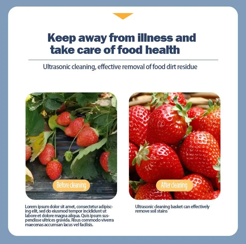 PureFresh™ Ultrasonic Produce Cleaner